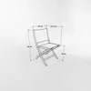 Silla de exterior NAVY Negro en Negro - Sillas, Uruguay | Viasono, vista 4 de 4