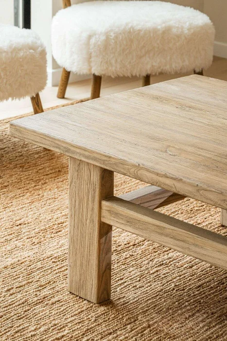 MESA LIVING PAMPA - 1.50 X 0.80 en Madera natural - Mesas de living, Uruguay | La Iberica, vista 5