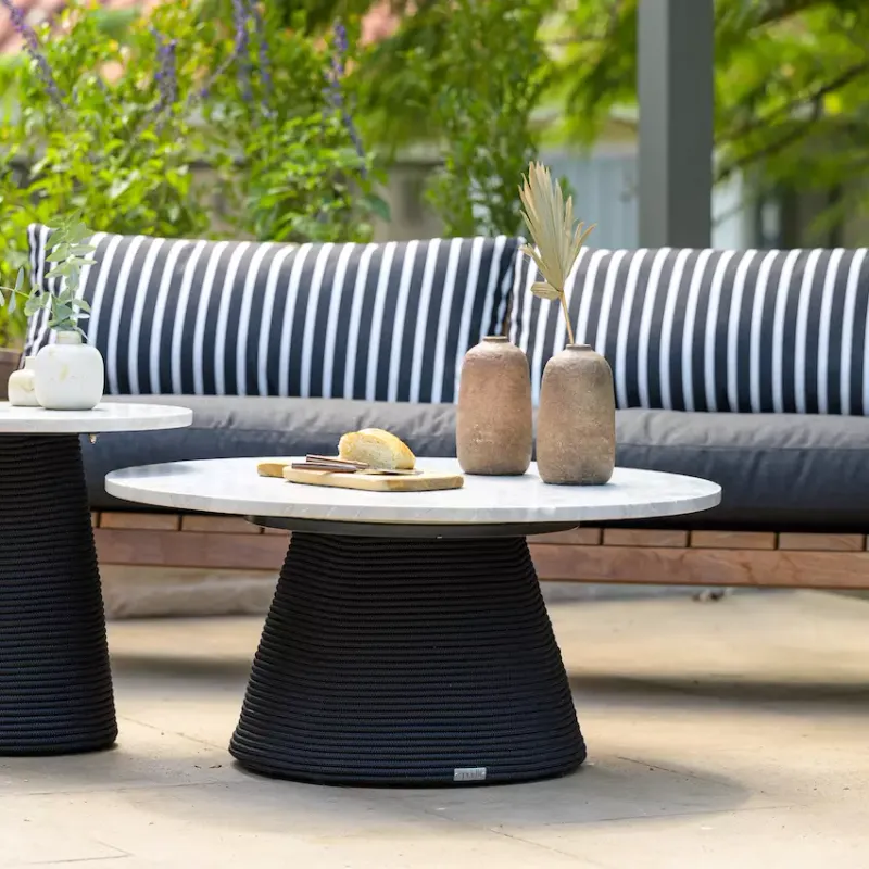 Coffee Table Spool en Negro - Mesas de living, Uruguay | Balcony