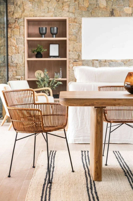 MESA COMEDOR ATHENA - 2.00 X 1.00 MTS en Madera natural - Mesas de comedor, Uruguay | La Iberica, vista 46