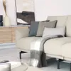 Manta Catarina cuadros blancos y grises 125 x 150 cm en Multicolor - Textiles, Uruguay | Kavehome, vista 3 de 7