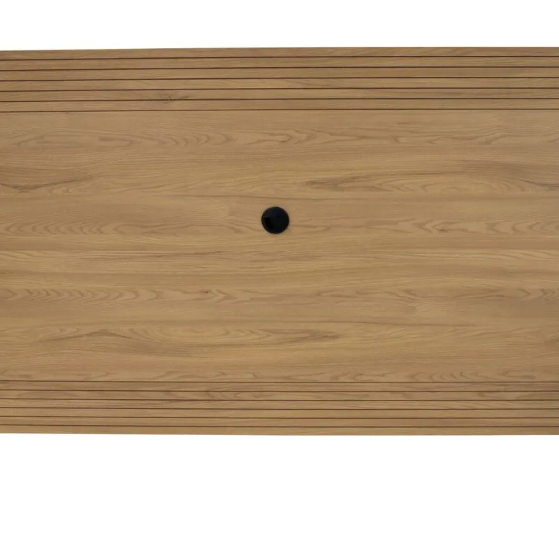 Panel PLISSE 1.60m en Madera natural - Muebles para TV, Uruguay | Finkel