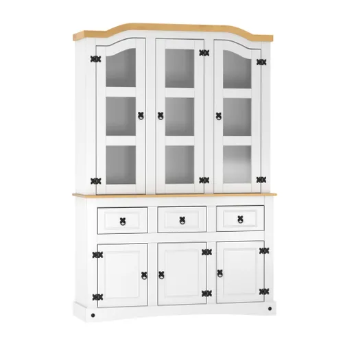Modular Linea Mexicana Madera 6 Puertas 3 Cajones Blanco en Blanco - Muebles, Uruguay | Soy Hogar