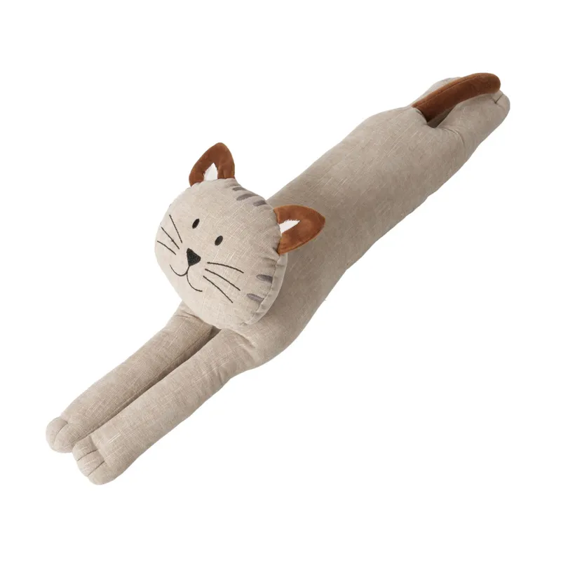 Burlete Para Puerta Gato Poliester Gris 2051541 en Gris - Decoración, Uruguay | Divino