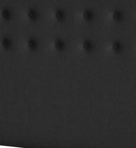 Respaldo botones 180x122 H70 gr-40 en Gris - Respaldos de cama, Uruguay | JYSK