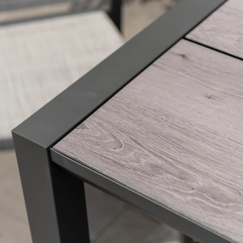 Mesa rectangular 207x90cm - Urbanite - Gris en Gris - Muebles para el exterior, Uruguay | Rústico Hogar, vista 3