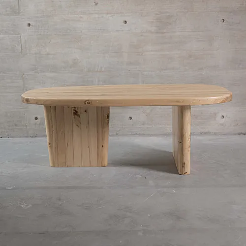 Mesa de centro Milo - Natural en Madera natural - Mesas de living, Uruguay | Walnut