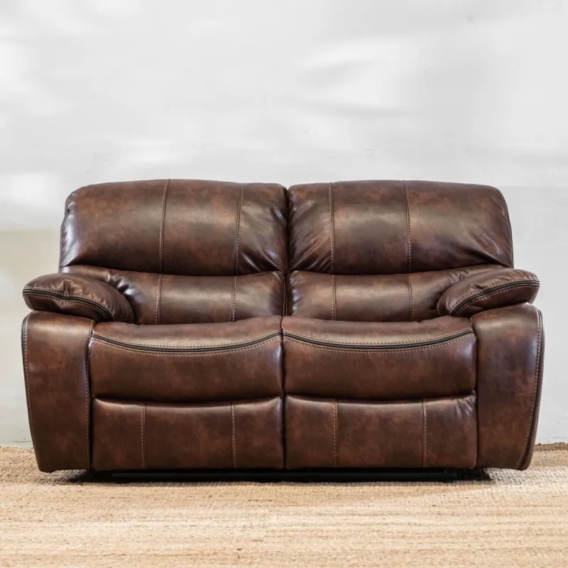 Sillón Reclinable Niza 2 Cuerpos Chocola en Marrón - Sillones y sofás, Uruguay | Aihaus