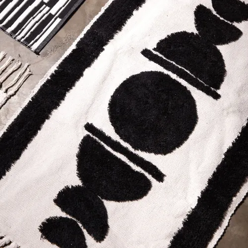 Alfombra Órbita 60x90cm - Textiles, Uruguay | Buho Store