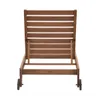 Reposera de Exterior 3 posiciones Madera - Caraíva en Madera natural - Muebles para el exterior, Uruguay | Rústico Hogar, vista 4 de 5