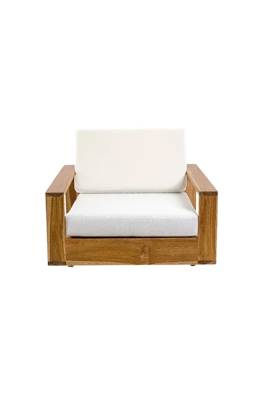 POLTRONA ULWUATU 92x90x70CM en Madera natural - Muebles para el exterior, Uruguay | Vinibel, vista 3