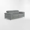 SOFÁ ELECTRICO TECH GRIS 3 CUERPOS - Sillones y sofás, Uruguay | Viasono, vista 3 de 5