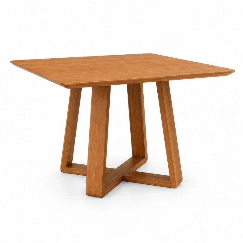 Mesa de Comedor Wood - 120 x90 - Canela en Blanco - Mesas de comedor, Uruguay | Nyr, vista 3