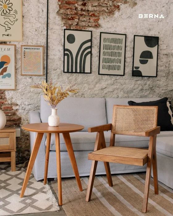 Silla Butaca Phuket Teca – Madera de Olmo en Madera natural - Butacas, banquetas y puffs, Uruguay | Berna Home, vista 7