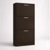 Zapatera 3 puertas 18 pares Tabaco - Respaldos de cama, Uruguay | Que Sal Muebleria, vista 11 de 13