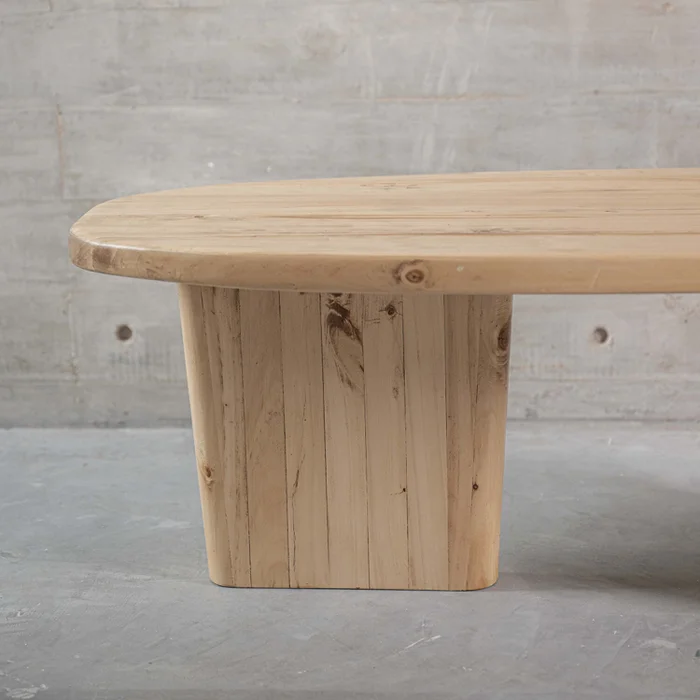 Mesa de centro Milo - Natural en Madera natural - Mesas de living, Uruguay | Walnut, vista 3
