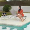 Reposera Modelo Mykonos Color Arena - Muebles para el exterior, Uruguay | Castro, vista 2 de 3