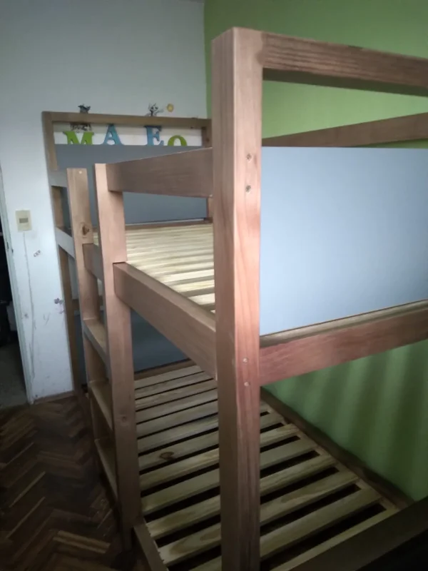 Cama Abba en Madera natural - Dormitorio, Uruguay | Tree House Deco, vista 6