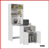 Mesa escritorio repisa multifuncion – Duo 2522 en Blanco - Escritorios y sillas de escritorio, Uruguay | Punto Unión, vista 1 de 15