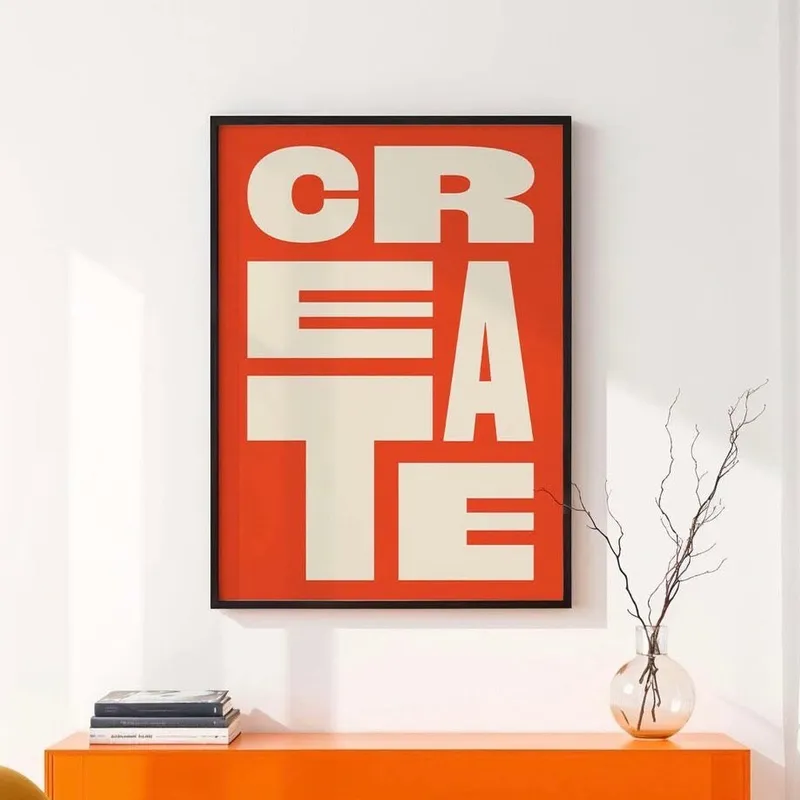 Create en Rojo - Láminas, Uruguay | Mara Estudio