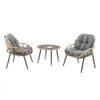 Juego Muebles De Jardin Patagonia - Gris en Gris - Muebles para el exterior, Uruguay | Ecowood, vista 1 de 8
