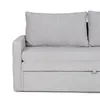 Sofá Cama Wey - Tela Microfibra - Kruger 06-155 (Ceniza) en Gris - Sillones y sofás, Uruguay | NYR, vista 8 de 8