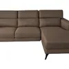 Sofá con Chaise THELMA - Chocolate Derecho en Chocolate Derecho - Sillones y sofás, Uruguay | Finkel, vista 1 de 2