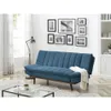 Sillón Cama Harry - Azul en Azul - Sillones y sofás, Uruguay | Ecowood, vista 2 de 5