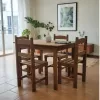 Juego Comedor 4 sillas Madera Maciza New Brasil - Mesas de comedor, Uruguay | Que Sal Muebleria, vista 1 de 4
