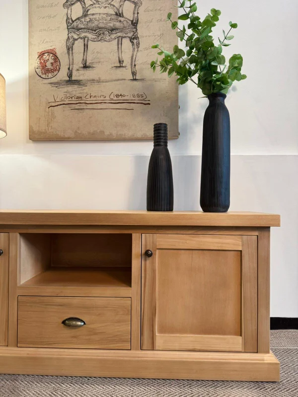 Rack Moldura Recta en Marrón - Muebles para TV, Uruguay | Marvic, vista 3