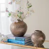 FLORERO GRANDE 20x20x19CM CERAMICA DORADO en Dorado - Jarrones, Uruguay | Koz, vista 4 de 4