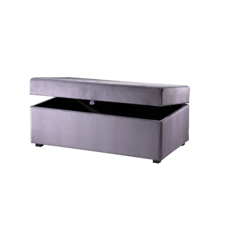 Recamier Baúl Gris en Gris - Respaldos de cama, Uruguay | Noe