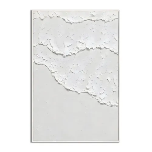 CUADRO CANVAS 60x90cm MARCO PINTURA OLAS - Decoración de pared, Uruguay | Koz