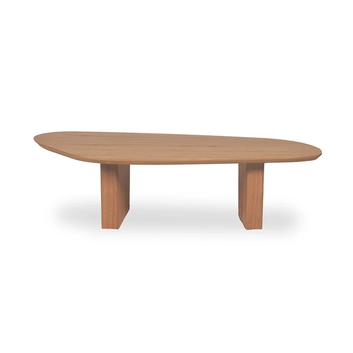 Mesa de Centro Rina - Madera Natural en Beige, Uruguay | NYR, vista 2