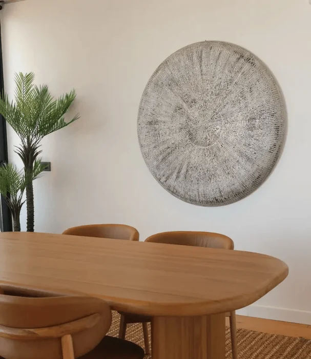 ARTE TRIBAL CIRCULAR BLANCO en Blanco - Espejos, Uruguay | Masinfinito Casa, vista 2