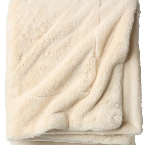 Manta throw KALKLOK 130x170 beige en Beige - Textiles, Uruguay | JYSK