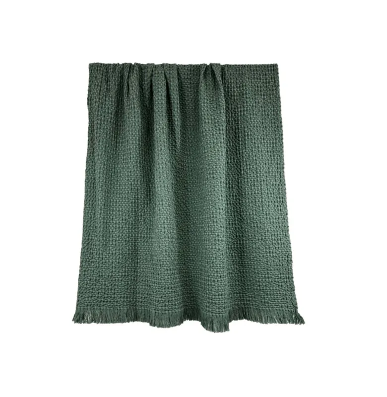 THROW TEMPO en Verde - Textiles, Uruguay | Masinfinito Casa