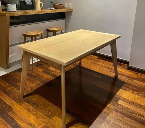 Juego Comedor Madera Maciza 120x80 4 Sillas Vienesas - Ozark A Eleccion en Madera natural - Mesas de comedor, Uruguay | Ozark Home, vista 2