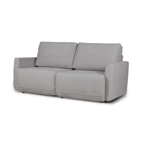 Sofá Ravena (Rebatible) - Tela Microfibra - 9248 (Beige) en Gris - Sillones y sofás, Uruguay | NYR