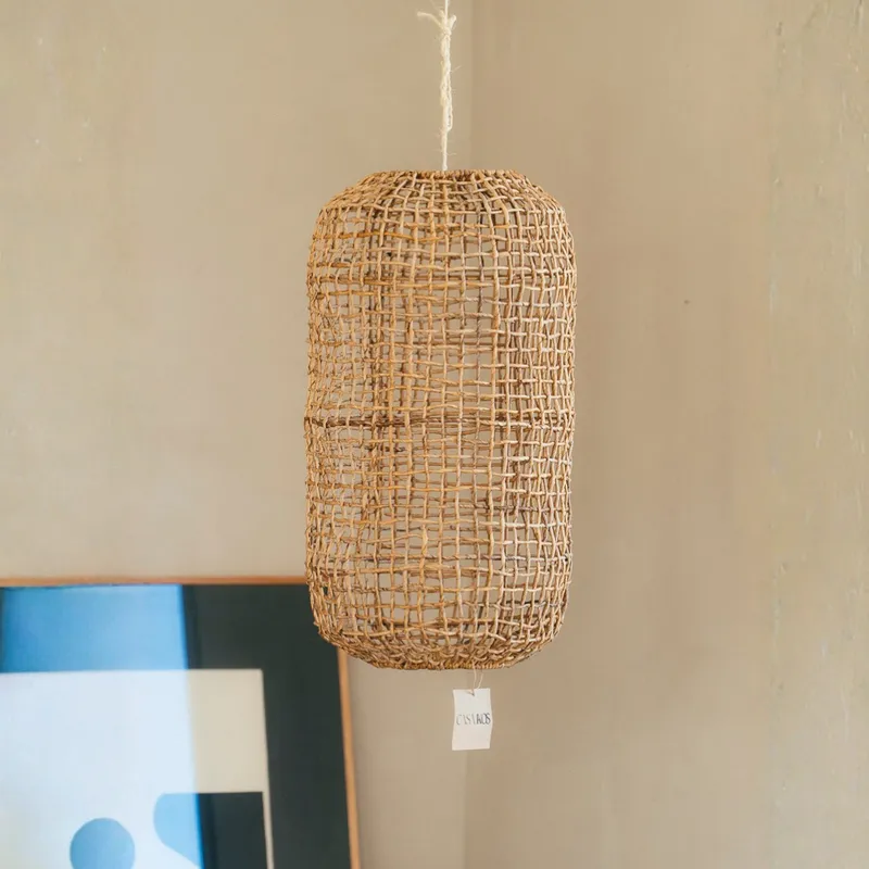 Lámpara Kiri Grande en Madera natural - Lámparas colgantes, Uruguay | Casakos