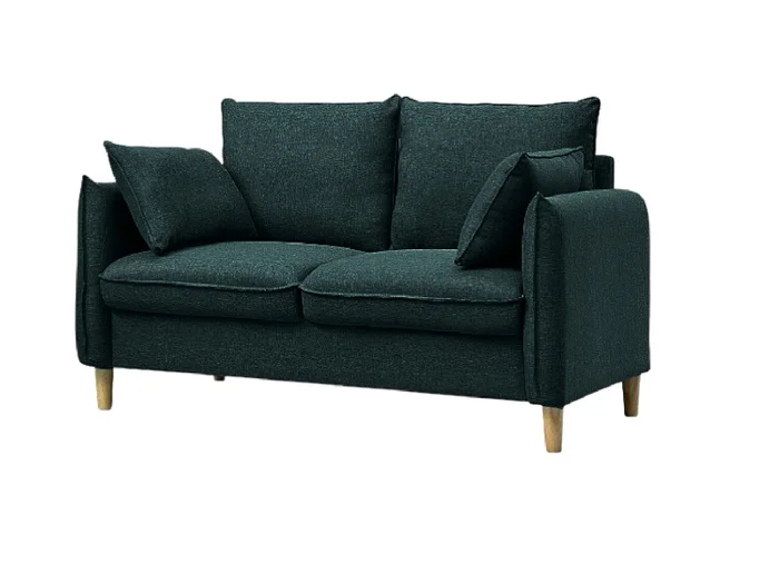 Sofá 3 cps OSLO - Verde Inglés en Verde - Sillones y sofás, Uruguay | Finkel, vista 2