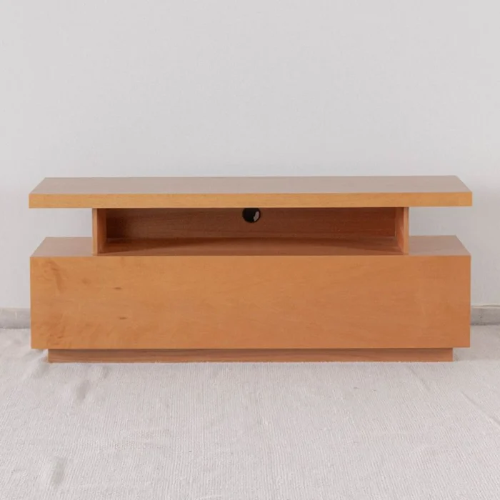 Rack Varanassi - 1,20 en Madera natural - Muebles para TV, Uruguay | Fábrica Italiana, vista 4
