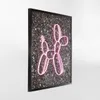 CUADRO BALLOON DOG LED Rosa  - Decoración, Uruguay | Viasono, vista 4 de 4