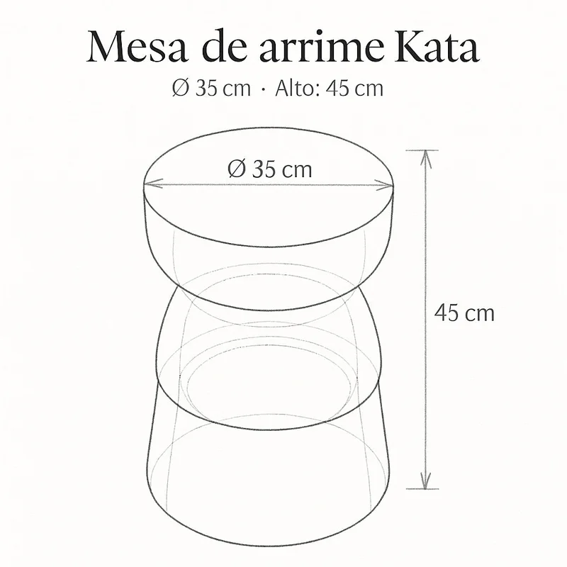 Mesa de Arrime de Teca Kata | Casakos Uruguay en Madera natural - Butacas, banquetas y puffs, Uruguay | Casakos, vista 5