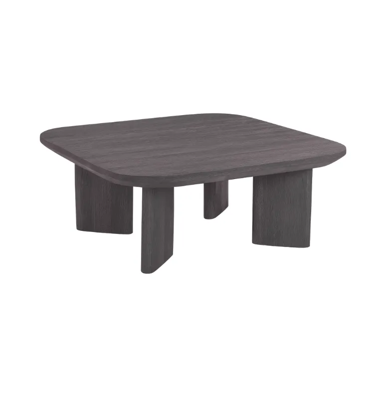 MESA LIVING JULIETA CUADRADA MADERA NEGRA en Negro - Mesas de living, Uruguay | Masinfinito Casa