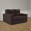 Sofa Cama 2 Plazas Abertura Frontal Ruedas Patas De Madera - Sillones y sofás, Uruguay | Lais Muebles, vista 5 de 5