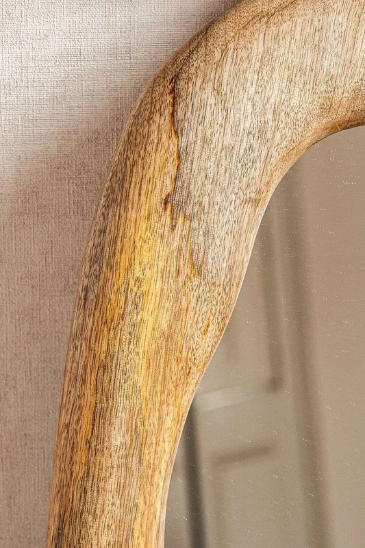 ESPEJO CURVE - MANGO - 55 X 1.26 MTS en Madera natural - Espejos, Uruguay | La Iberica, vista 6