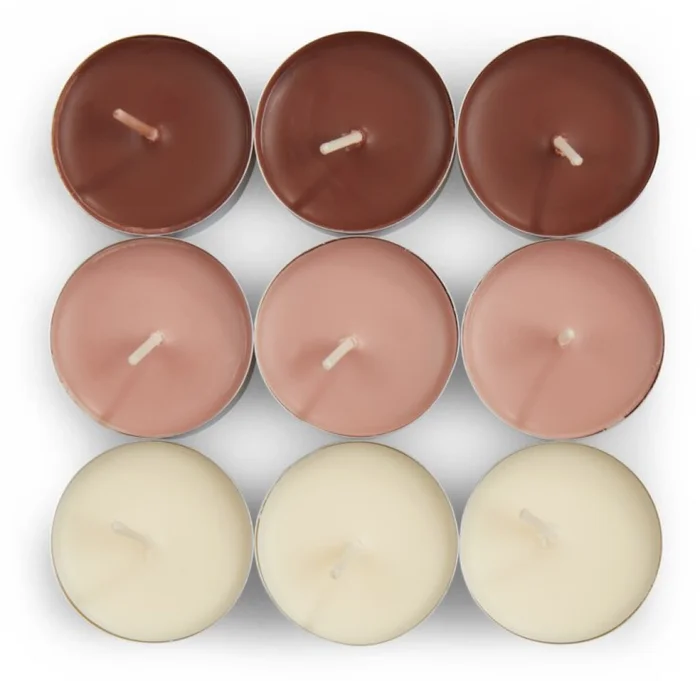 Velas pequeñas KENNI 18 uds vainilla en Multicolor - Velas y Portavelas, Uruguay | JYSK