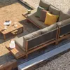 Luminaria de mesa exterior Dialma con asa marrón en Blanco - Lámparas de mesa, Uruguay | Kavehome, vista 4 de 7