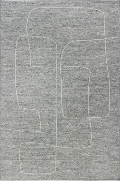 ALFOMBRA PURE PUR/B216/AN14/ 240X330 WOOL/ANGORA GREY en Gris - Alfombras, Uruguay | Vinibel